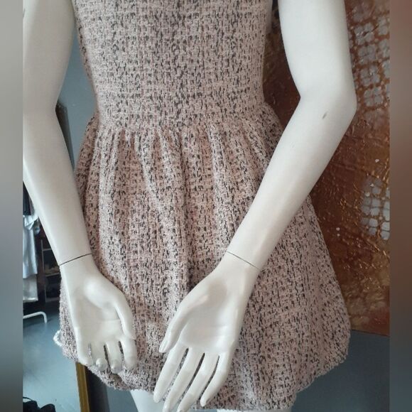 Zara Boucle Cotton Mini Bubble Dress - Picture 2 of 15